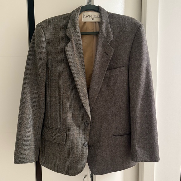 havre studio Jackets & Blazers - Havre Studio Oversized Contrasting Women's Blazer